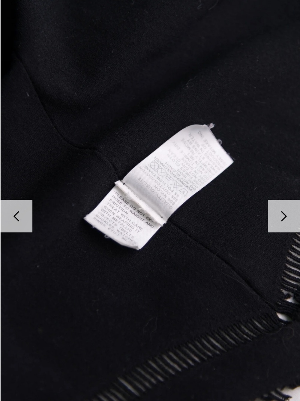 Issey Miyake Black Textured Knit Top - Picture 7 of 7